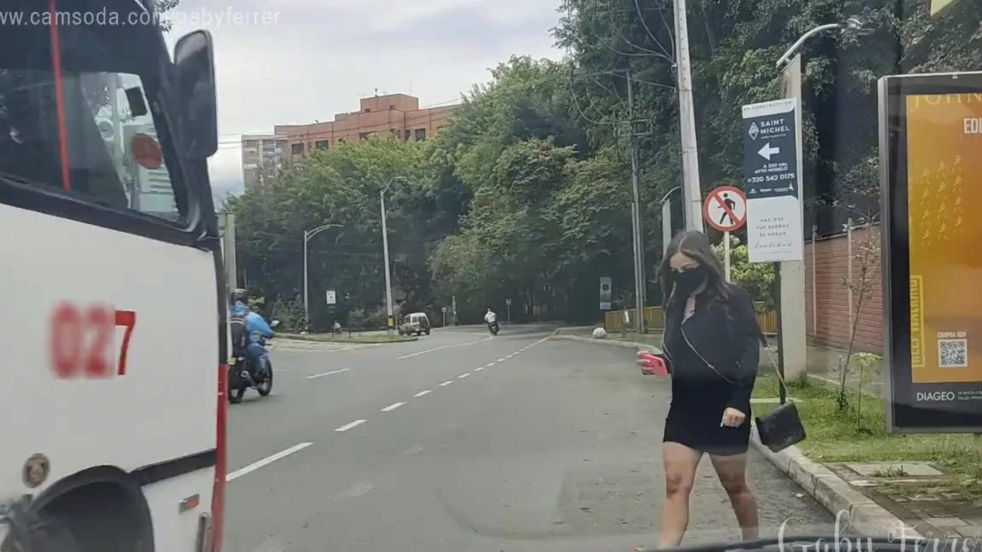 Playing a Risky Game in a Public Bus just 'cuz why Not?