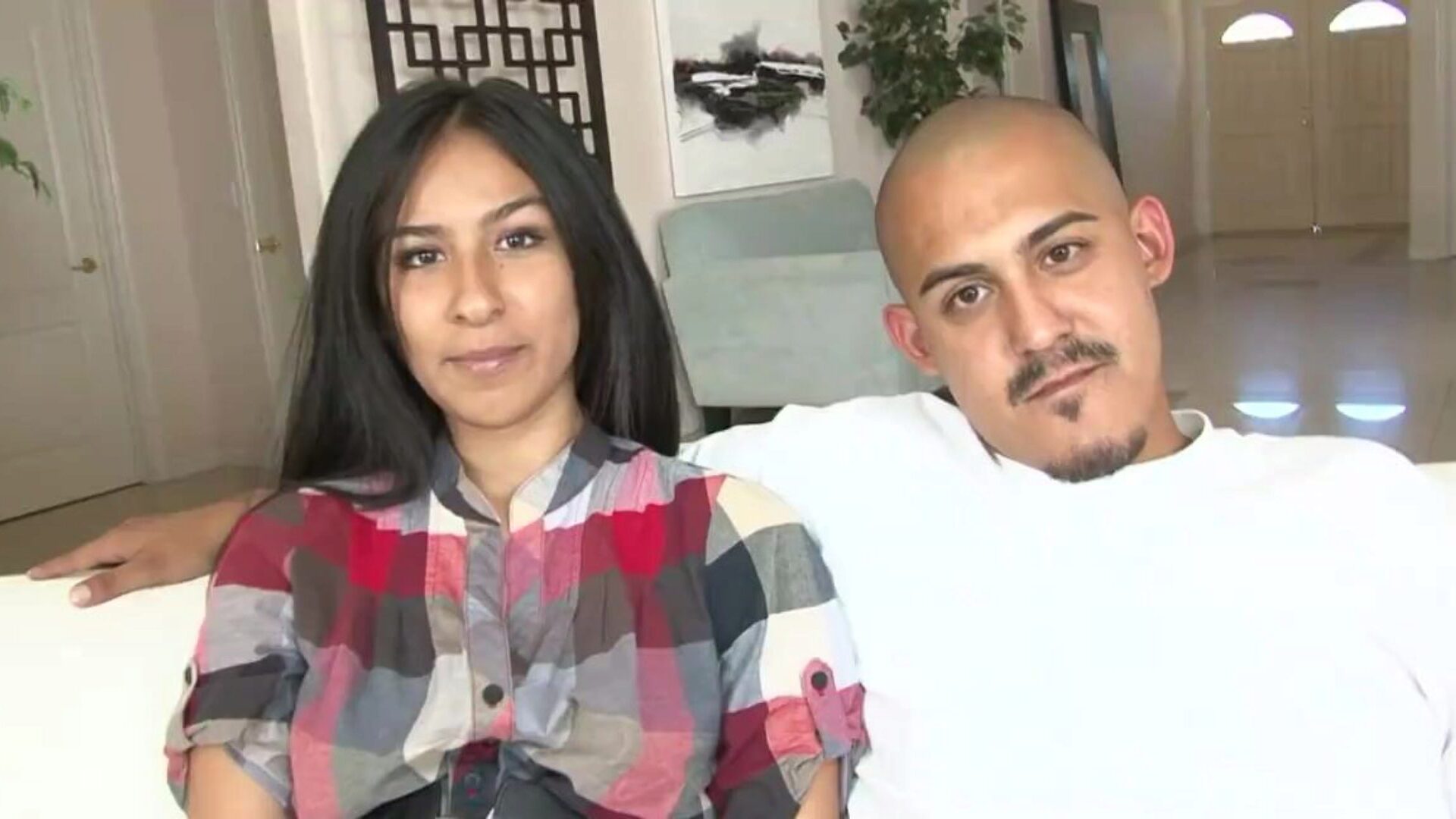 Horny Latina dilettante has her bawdy cleft spread out